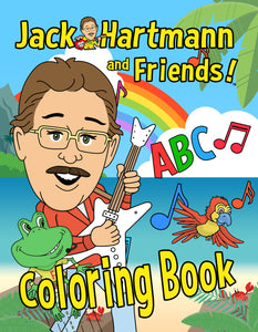 Jack Hartmann and Friends! Coloring Book